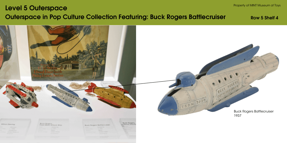 Buck Rogers Battlecruiser - MINT Museum of Toys