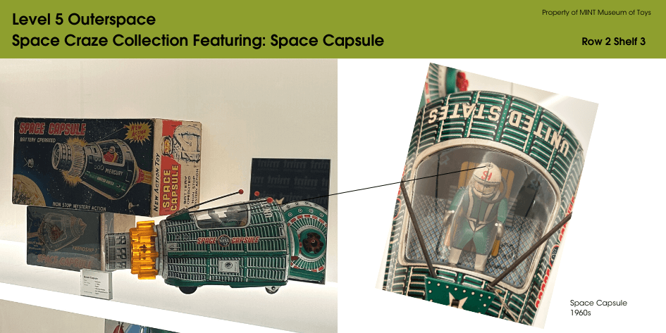 Space Capsule - MINT Museum of Toys